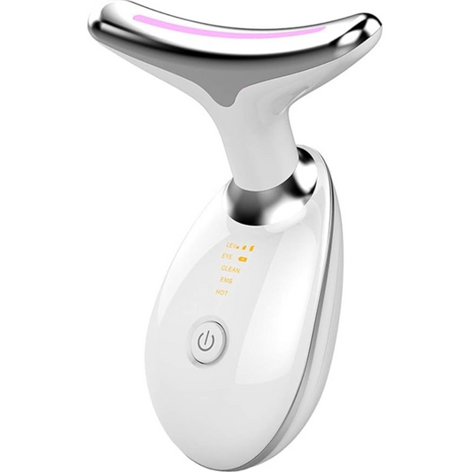 Rechargeable LED Facial And Neck Massager