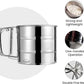 Flour Sifter, Stainless Steel