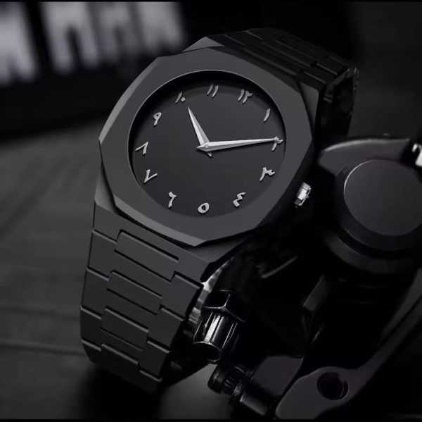 Black Aura Arabic Watch